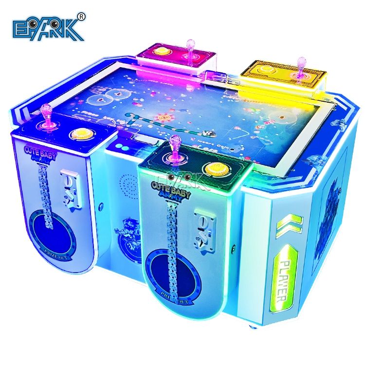 4-Player Coin-Operated Crazy Snake Arcade Game Machine for Amusement Parks