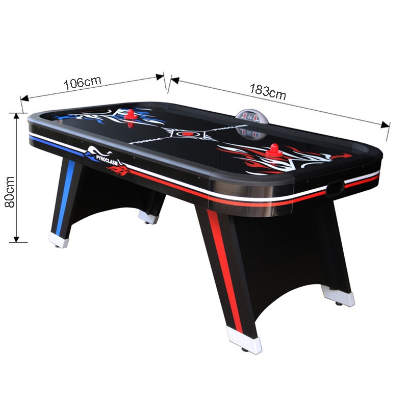 6 ft Commercial Air Hockey Table with Electronic Scorer | Factory Wholesale