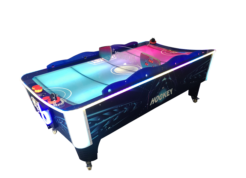 Coin-Operated Arcade Air Hockey Game Machine | Metal Construction | 1-Year Warranty