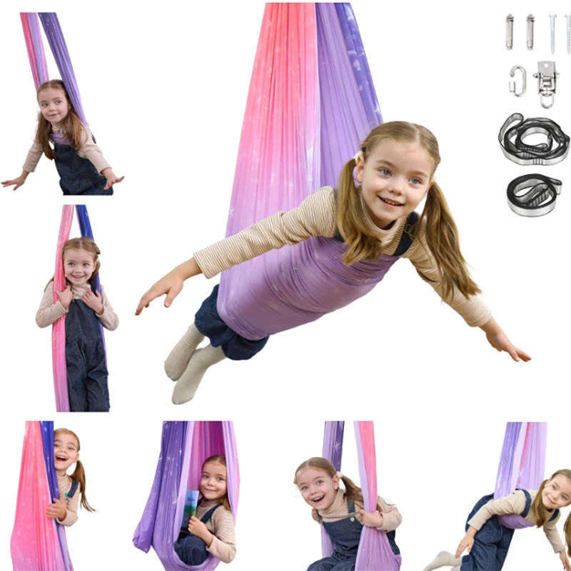 Professional Aerial Yoga Hammock Set - Anti-Gravity Inversion Fitness & Pilates Equipment 3