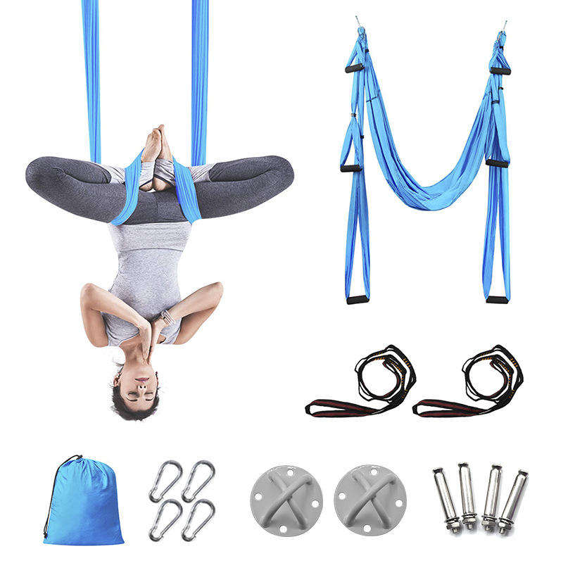 Anti-Gravity Gradient Color Aerial Yoga Hammock Swing 6