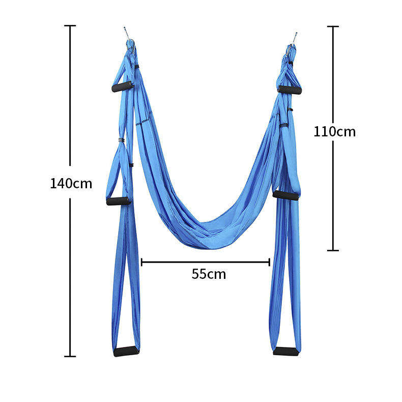 Anti-Gravity Gradient Color Aerial Yoga Hammock Swing 5