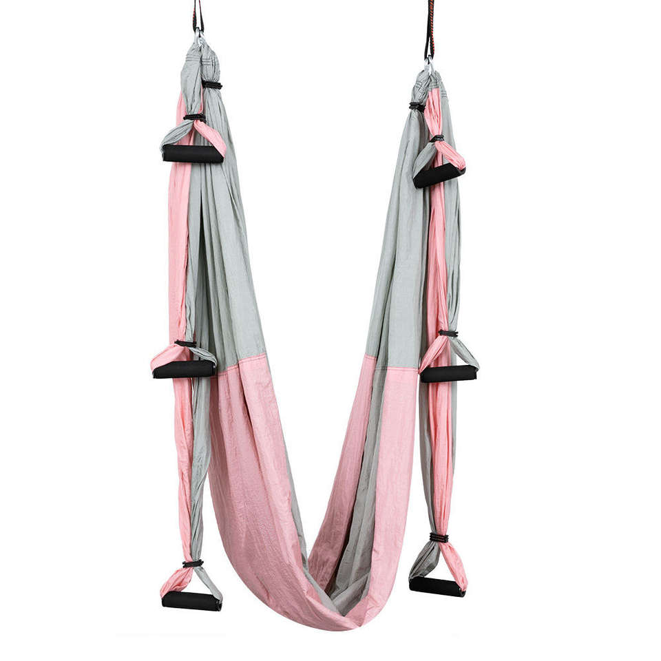 Professional Aerial Yoga Hammock Set - Anti-Gravity Inversion Fitness & Pilates Equipment 4