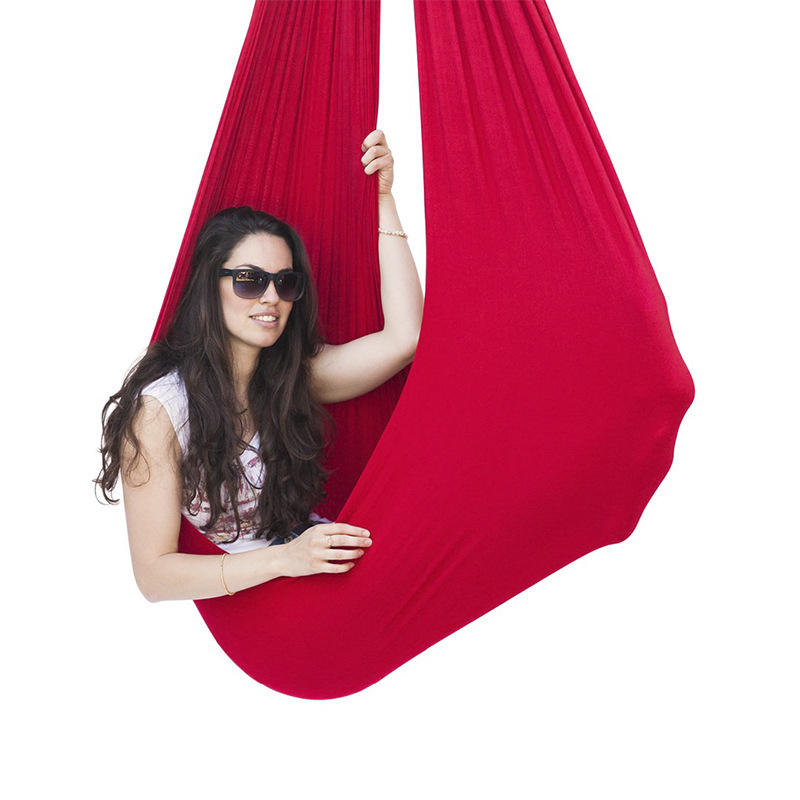 Heavy-Duty Sensory Hammock Swing for Kids & Adults - Indoor/Outdoor 3
