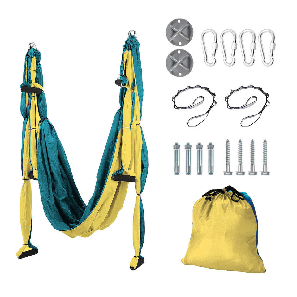 Professional Aerial Yoga Hammock Set - Anti-Gravity Inversion Fitness & Pilates Equipment 5