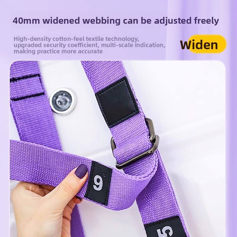 Aerial Yoga Hammock & Backbending Trainer | Door-Mounted Inversion Stretch Kit 4