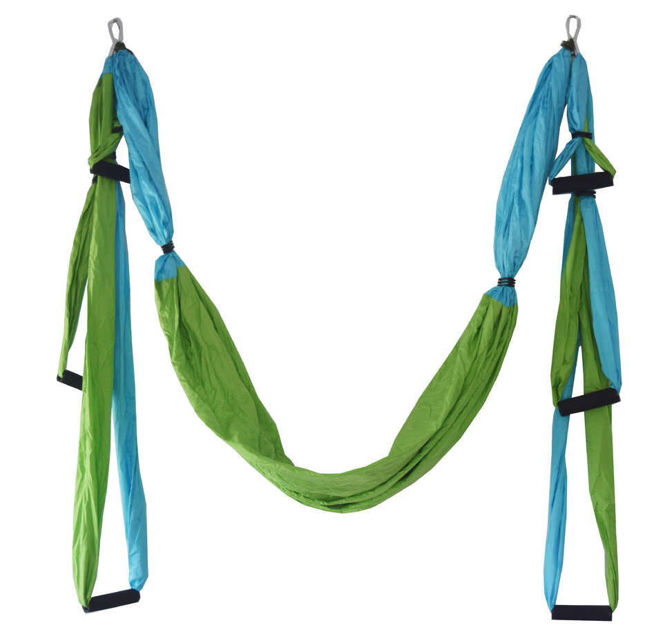 Premium Aerial Yoga Hammock Swing 210T Nylon Silk for Pilates & Fitness 2
