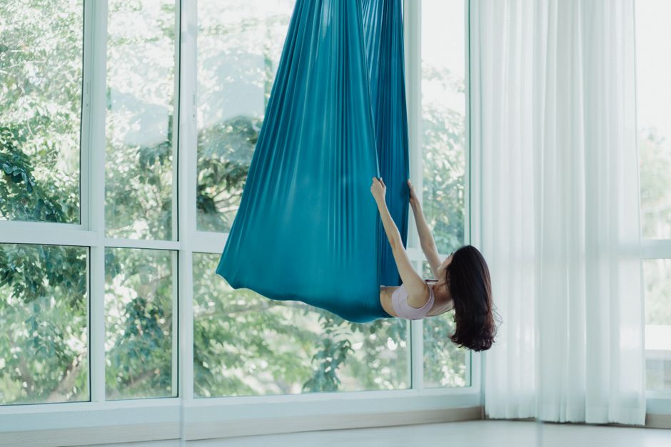 Understanding the Forces a Yoga Hammock Creates