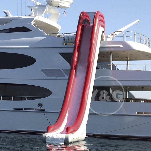 Y&G Custom Inflatable Yacht Slide - Premium Water Play Equipment