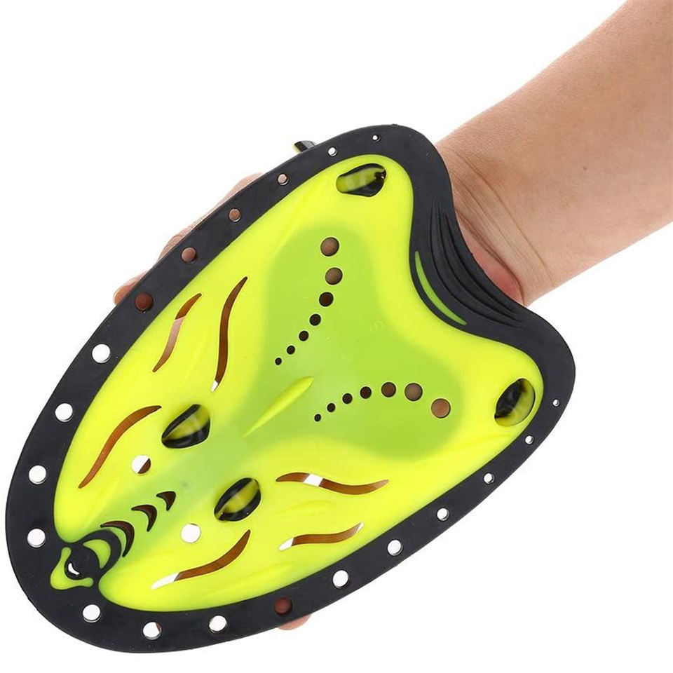 Professional Training Swim Hand Paddles | Adjustable PP+TPE Fins for Kids & Adults