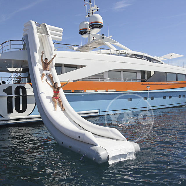 Y&G Custom Inflatable Yacht Slide - Premium Water Play Equipment
