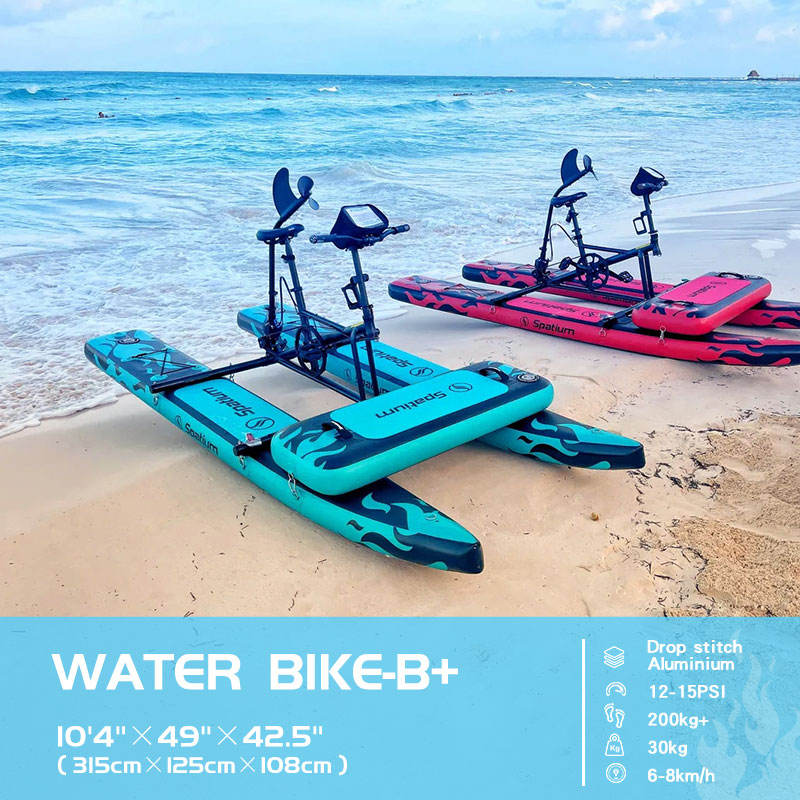 Spatium Inflatable Pedal Water Bike | Hydrofoil Sea Cycle | Custom Logo