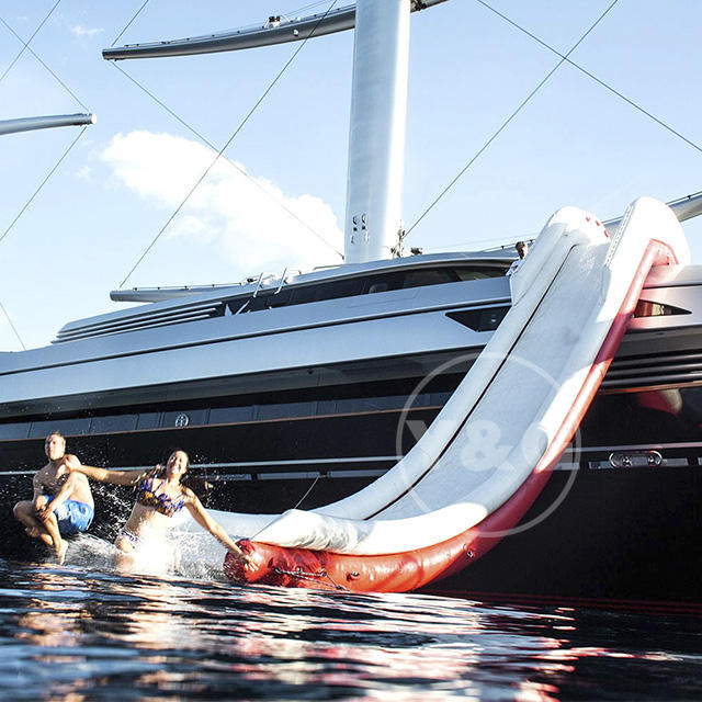 Y&G Custom Inflatable Yacht Slide - Premium Water Play Equipment