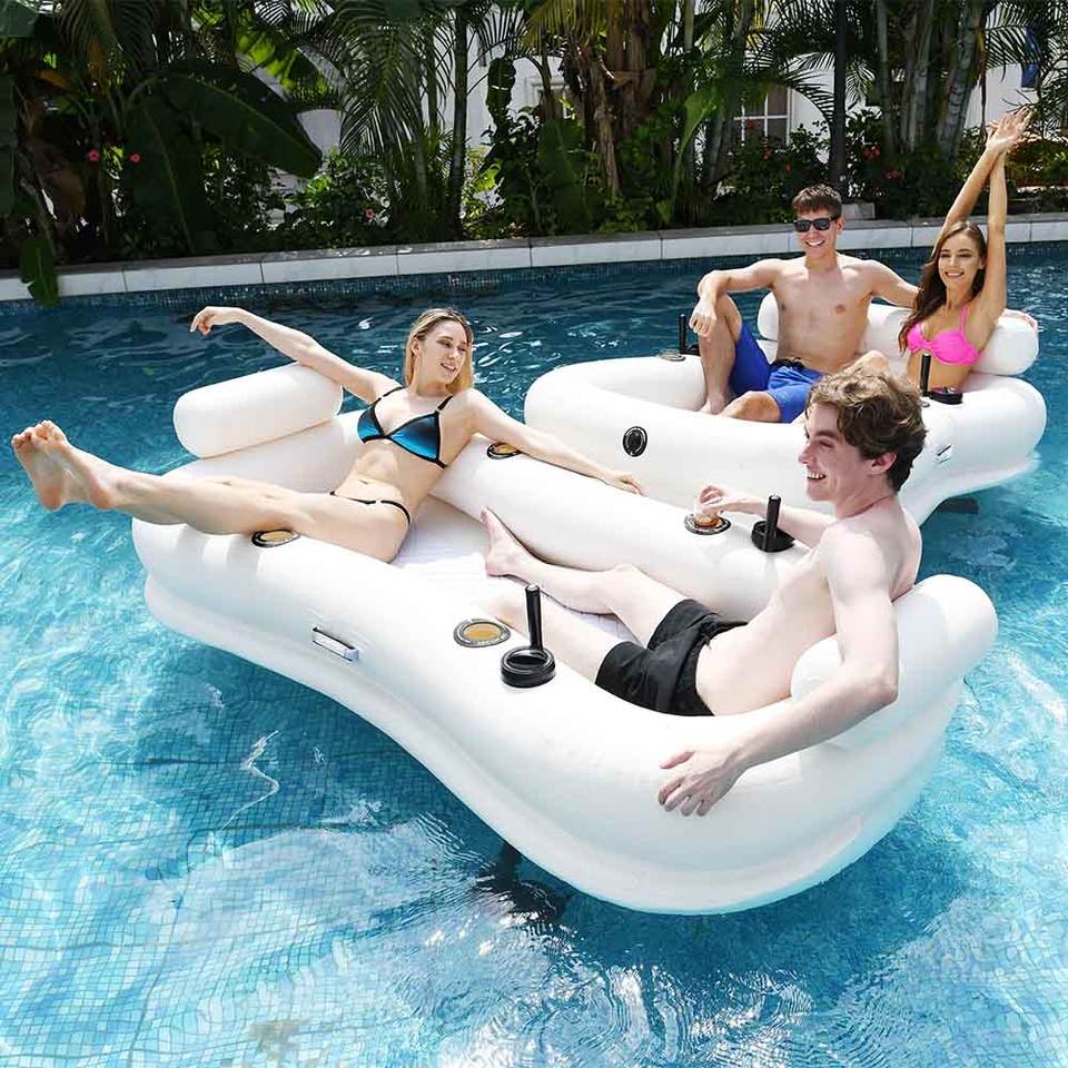 Y&G Motorized Inflatable Pool Lounger | Self-Propelled Float for Ultimate Relaxation