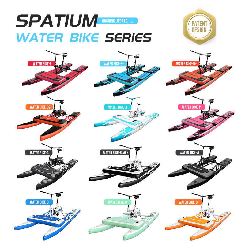 Spatium Inflatable Pedal Water Bike | Hydrofoil Sea Cycle | Custom Logo
