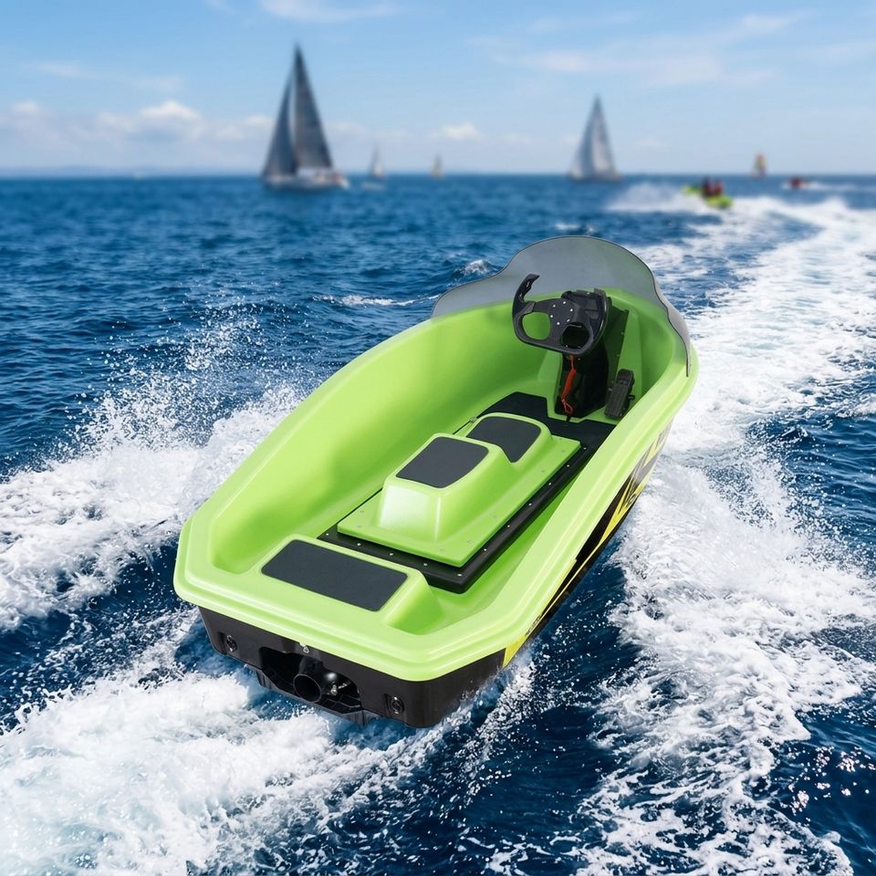 Electric Karting Boat | 16KW Mini Speedboat for Water Parks & Resorts