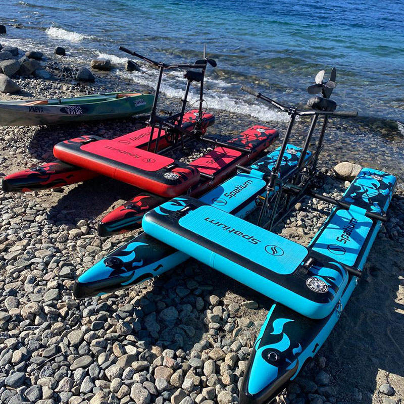 Spatium Inflatable Water Bike | Pedal Sea Bicycle for Water Sports