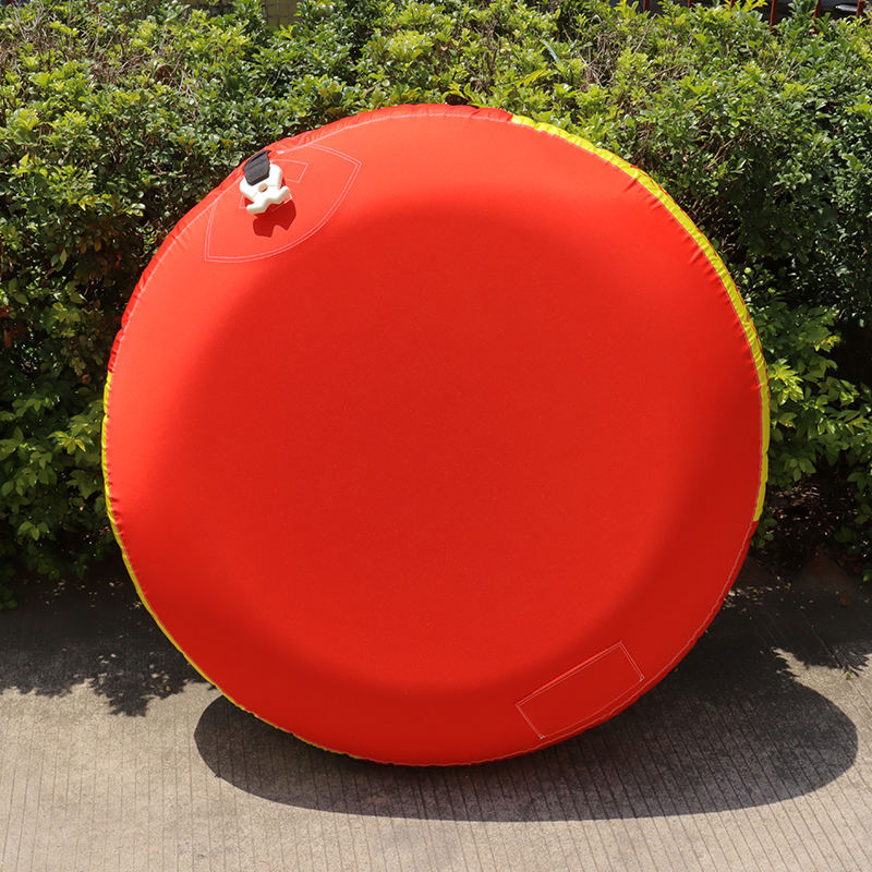 1-Person Inflatable Towable Tube – Heavy-Duty PVC & Nylon Water Raft