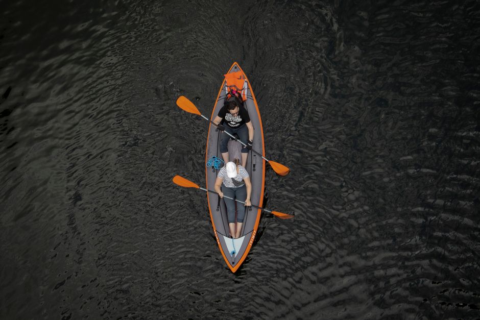 3. Intex Excursion Pro K2 – Best Budget Tandem Kayak