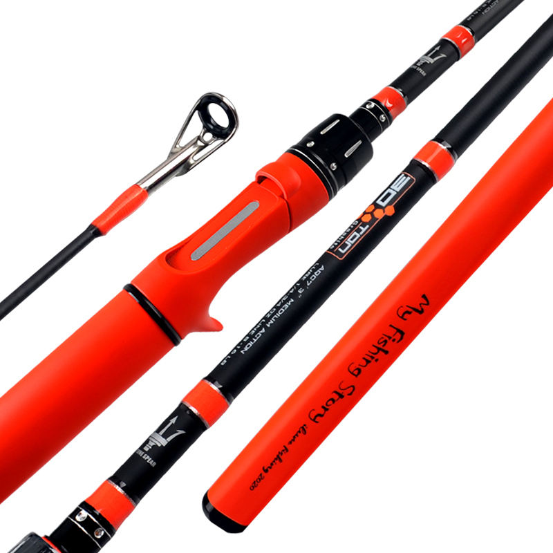 ILURE C-730M Telescopic Carbon Fishing Rod 2.2m 171g Gun Handle