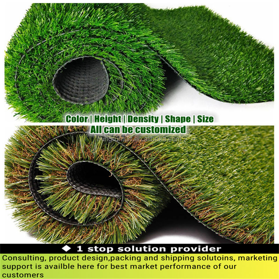 Premium Artificial Grass Turf Roll for Garden & Landscape | Eco-Friendly PP+PE, 35-45mm Pile