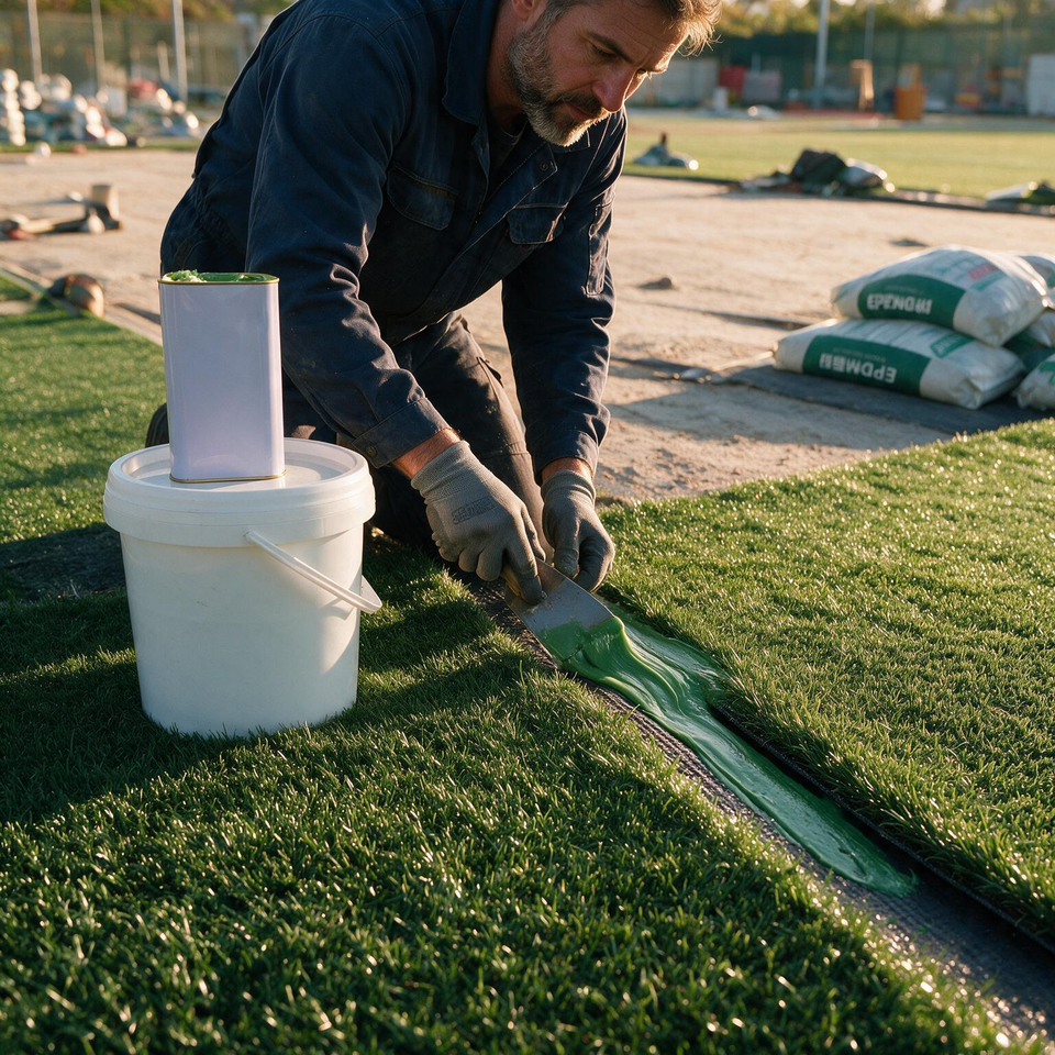 Artificial Grass Glue for Sports Flooring & Gym Rubber Mats