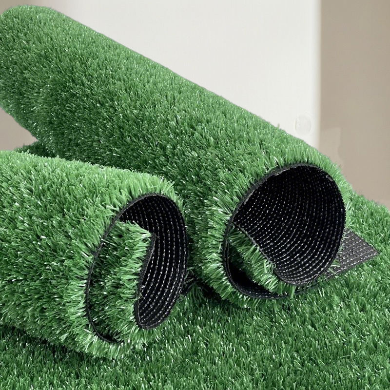 Fire Retardant Straight Pile Artificial Turf | UV Stabilized for Playgrounds & Parks