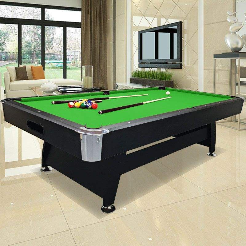 Classic 3-in-1 7ft 8ft 9ft MDF Wood Auto Ball Return Billiard Pool Table with Tennis Table