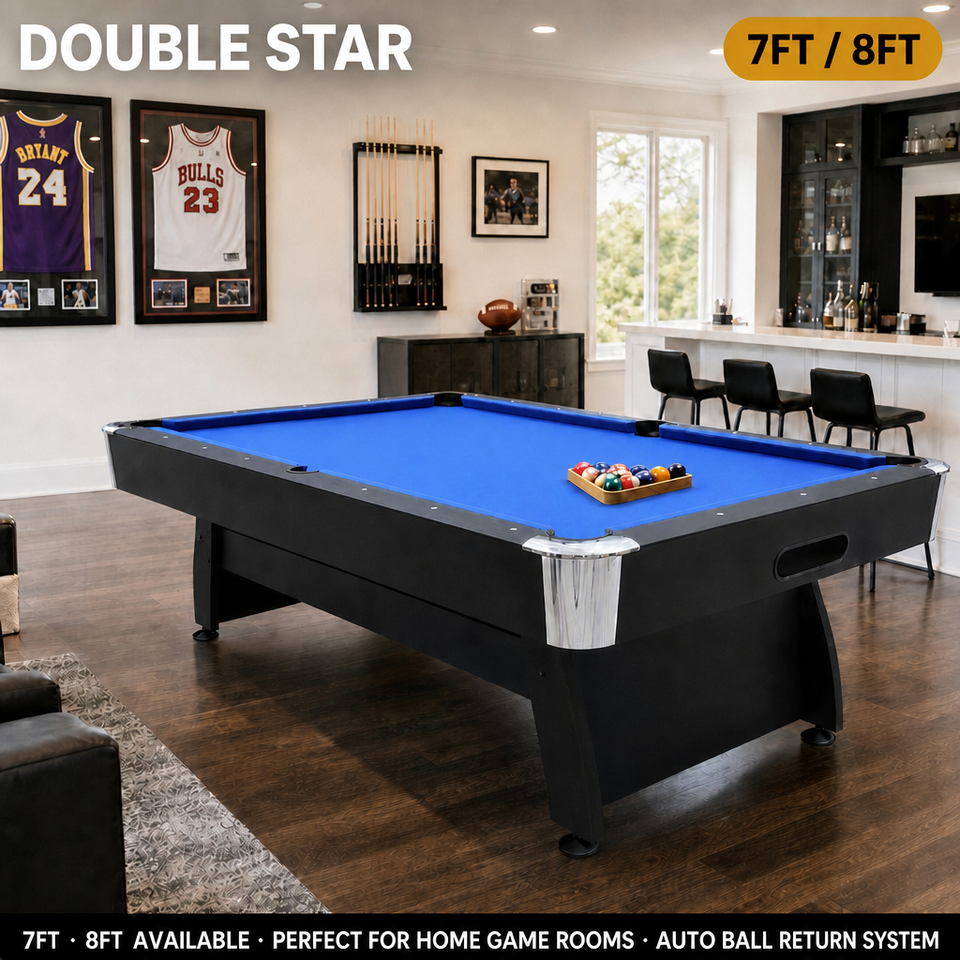 7ft 8ft Automatic Ball Return Billiard Table | Professional Indoor Pool Table for Club