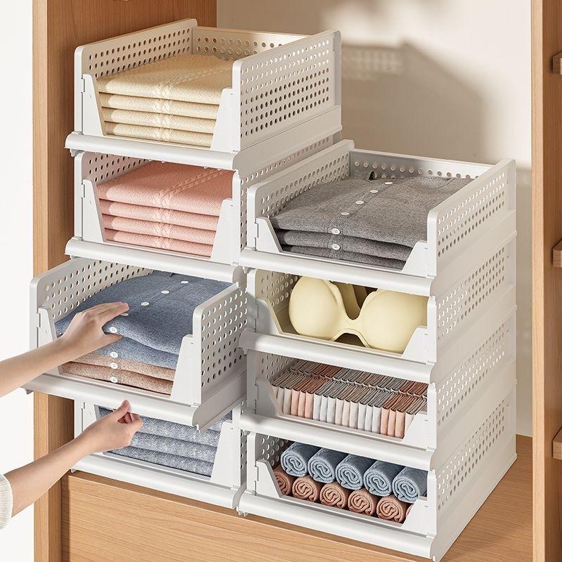 QX-Z03 Thickened Foldable Plastic Wardrobe with Drawers – Space-Saving Storage Cabinet