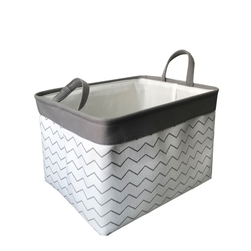 Thickened Fabric Foldable Storage Basket - Large Wardrobe Organizer