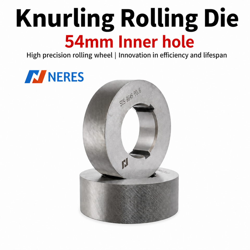 Neres 54mm High Precision Metric Thread Rolling Dies for Automatic Knurling