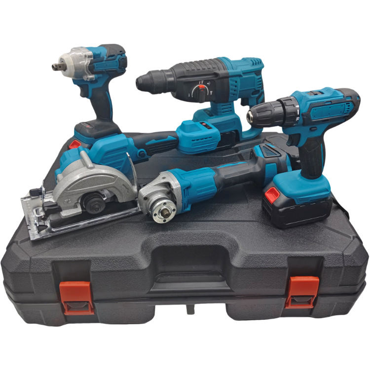 Professional Hardware Toolbox Set with Storage Case & Complete Accessories
