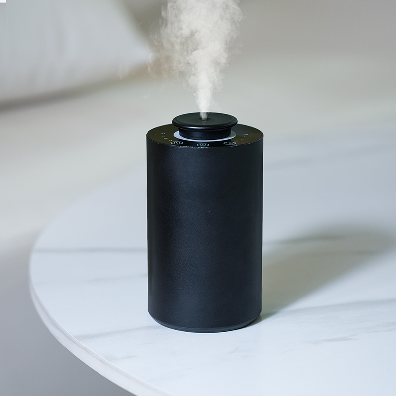 CNUS CAR ALU Wireless Rechargeable Essential Oil Diffuser - Portable for Car, Office, Home & Bedroom