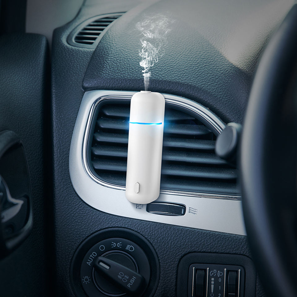 SCENTA A807-V2.0 USB Rechargeable Waterless Car Aroma Diffuser with Motion Sensor