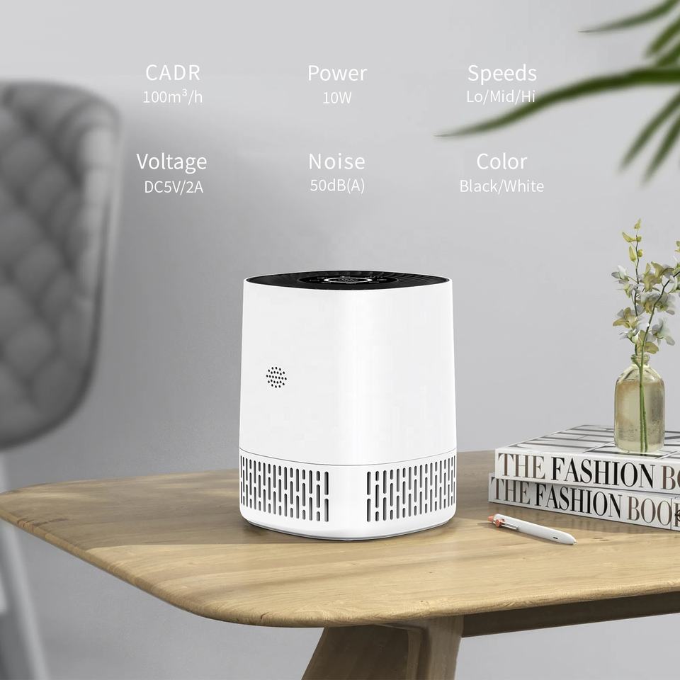 24-Year Air Purifier Manufacturer | CADR 100 Smart WiFi HEPA Purifier for Home