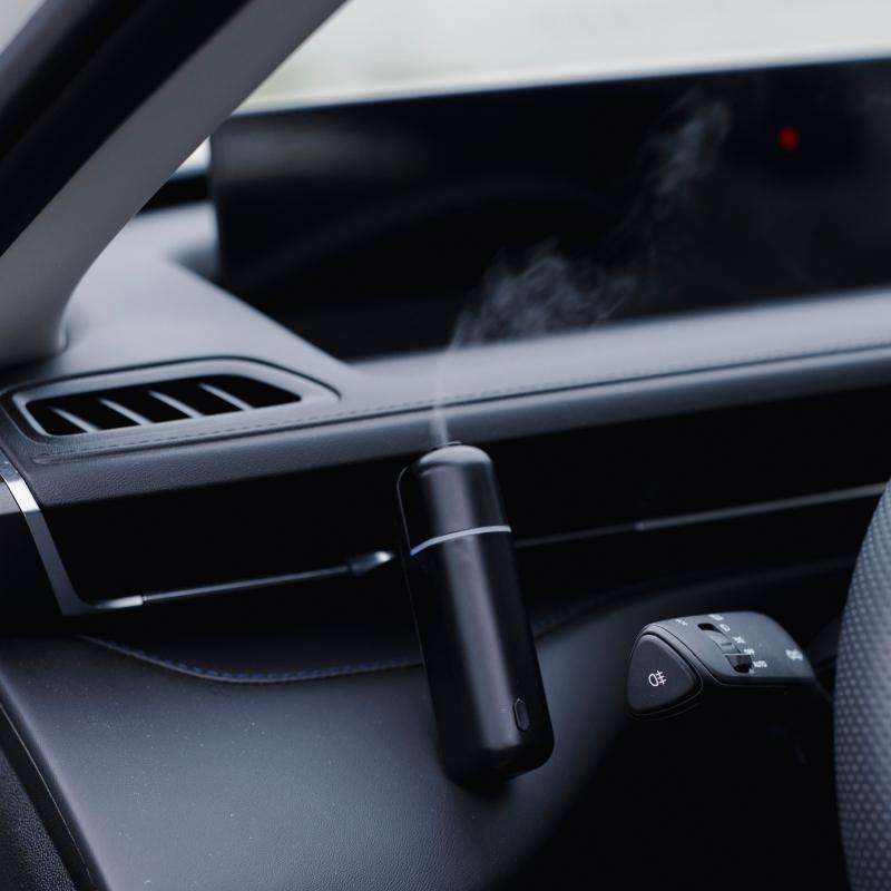SCENTA A807-V2.0 Ultrasonic Car Scent Diffuser | USB Rechargeable Waterless Fragrance Oil Diffuser for Business