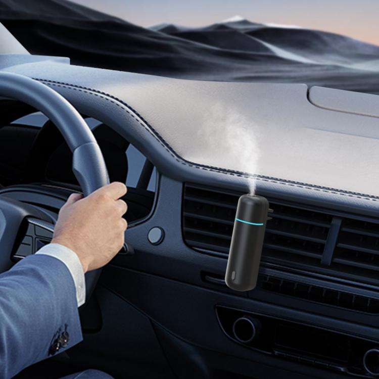 SCENTA A807-V2.0 Ultrasonic Car Scent Diffuser | USB Rechargeable Waterless Fragrance Oil Diffuser for Business