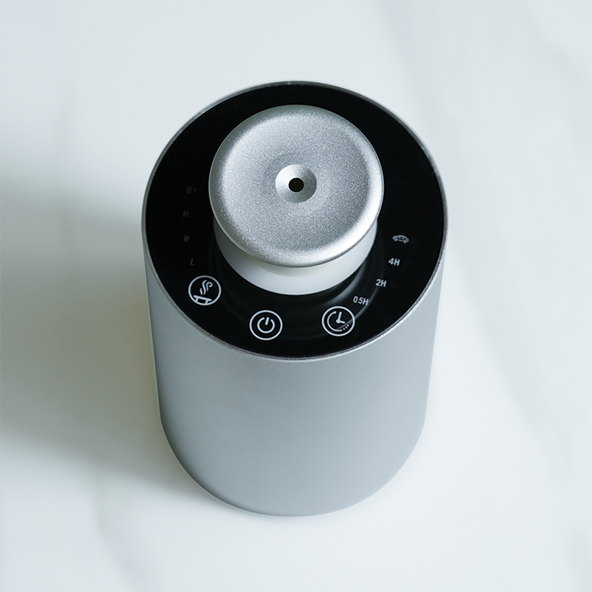 CNUS CAR ALU Aroma Scent Diffuser Waterless Essential Oil WiFi HVAC Vibration Sensor Car & Home Mode 2 in 1