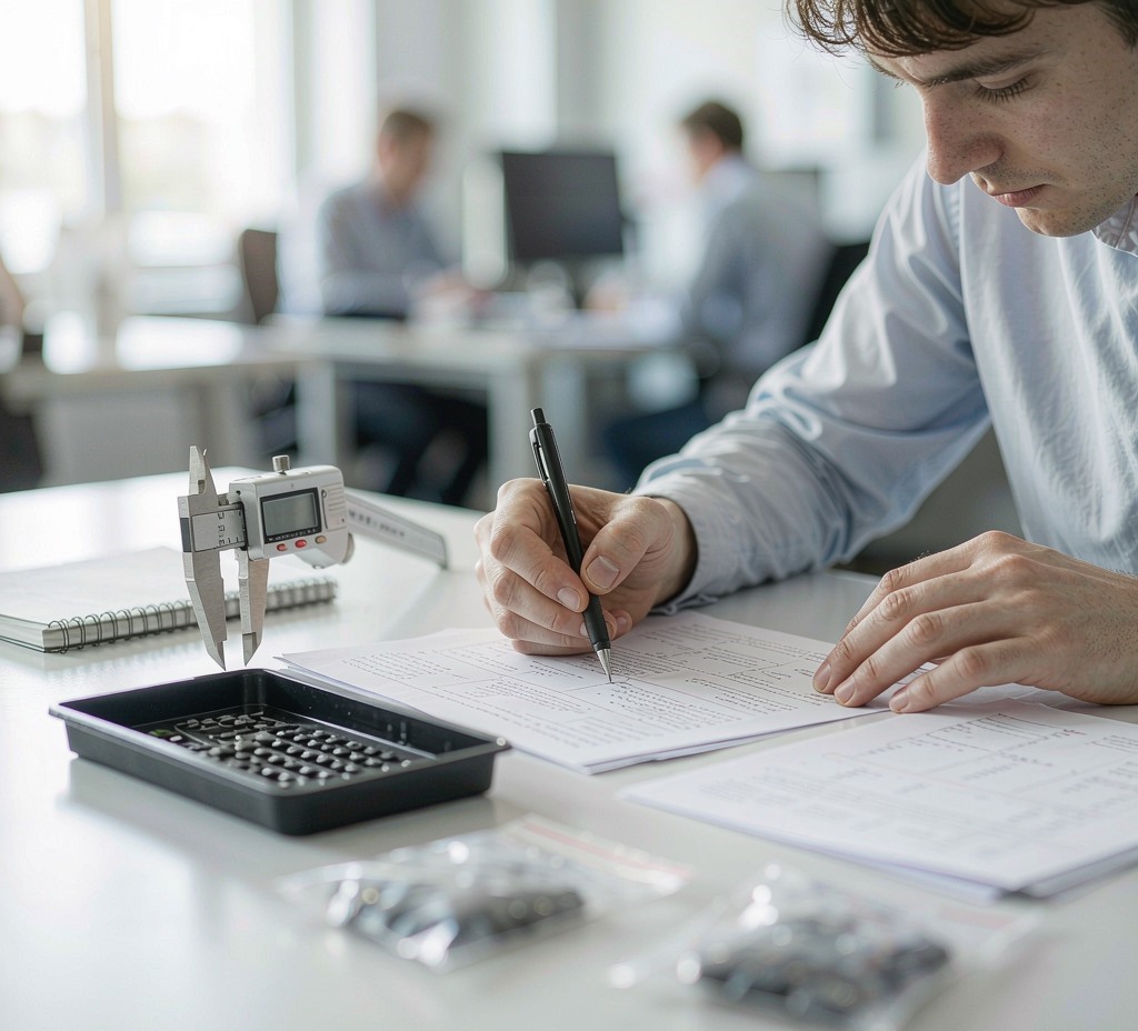 Schematic and bill of materials cross-reference review