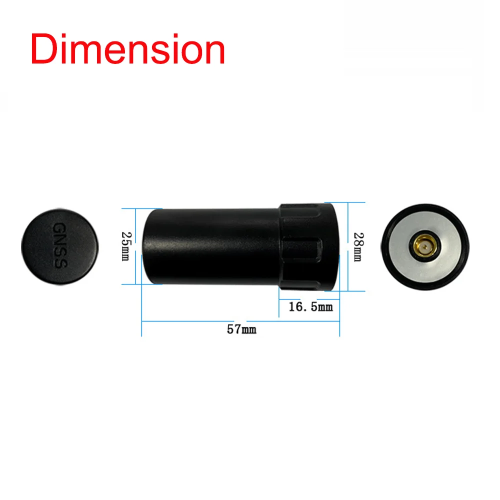 37dBi Full-Band UAV GNSS Helix Antenna | NEO-M8P L1/L2/L5 | IP67 | Active/Passive