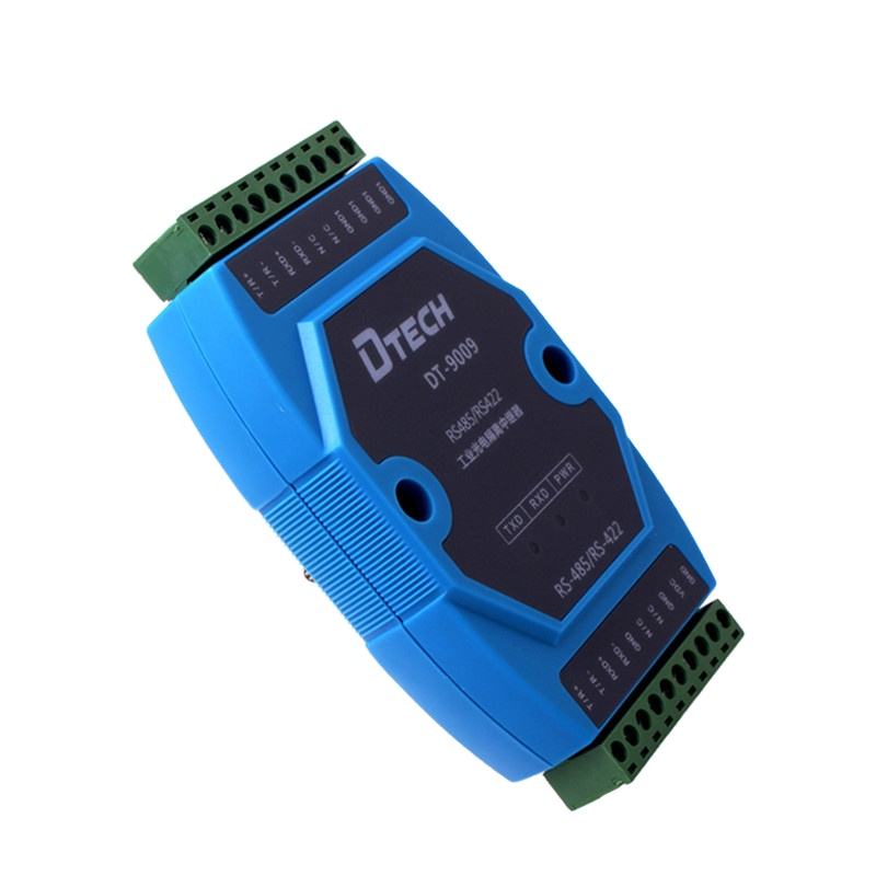 Industrial RS485/RS422 Photoelectric Isolation Repeater with 10-Pin Terminal Connectors