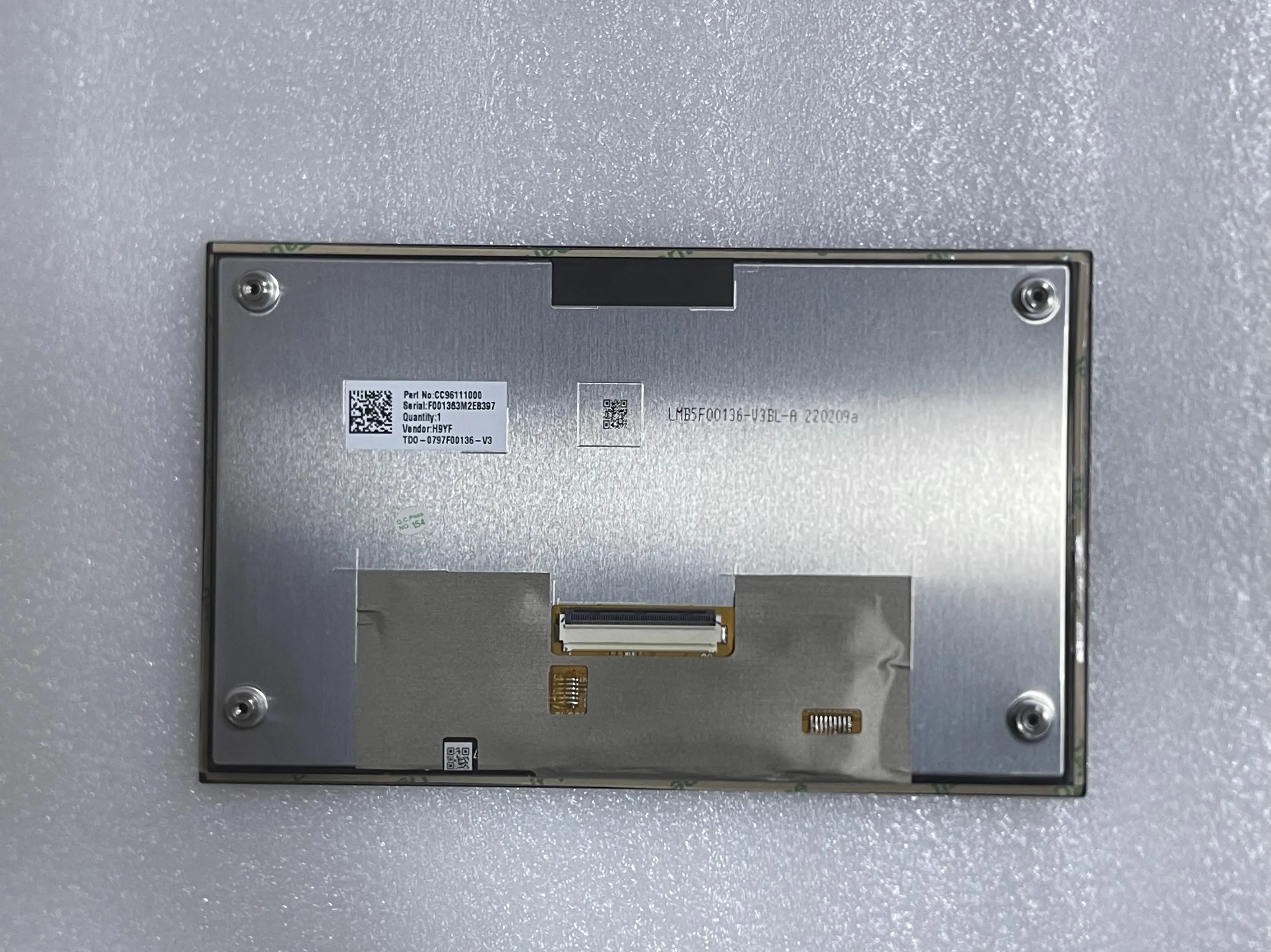 Premium LCD Touch Screen for KIA Radio Navigation TDO-0797F00136-V6/V3/V2 LMB5F00136