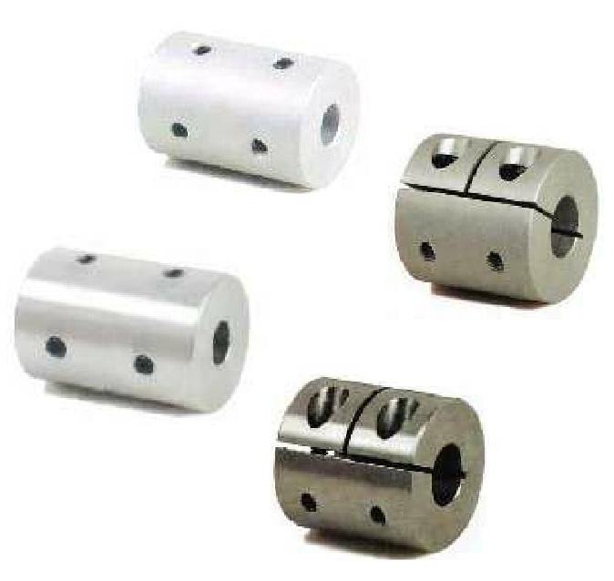 Aluminium Flexible Coupling 100Nm Torque 10mm Bore 1000 RPM for Power Transmission