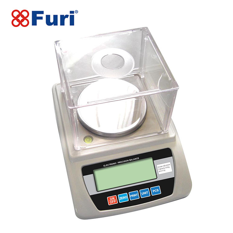 300g Precision Balance 0.01g Digital Scale for Gold, Gems, Jewelry - LCD, RS232, Wind Shield