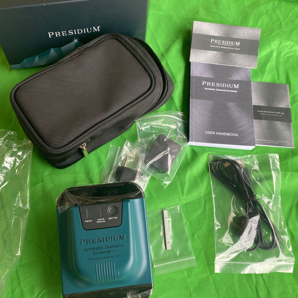 Singapore Presidium SDS II Synthetic Diamond Screener – Lab-Grown Diamond Tester