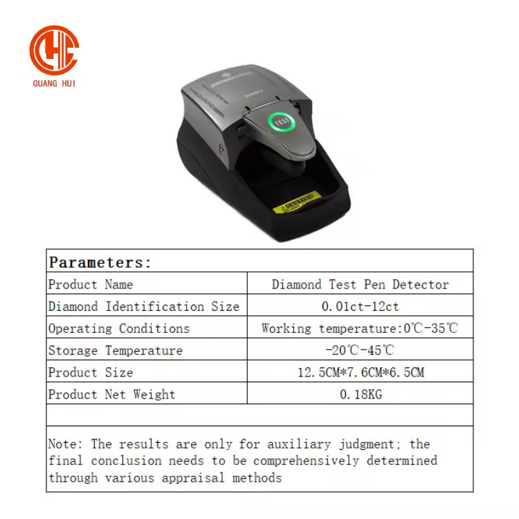 SmartPro Professional HPHT CVD Diamond Tester – Durable Plastic, Natural Diamond Detection
