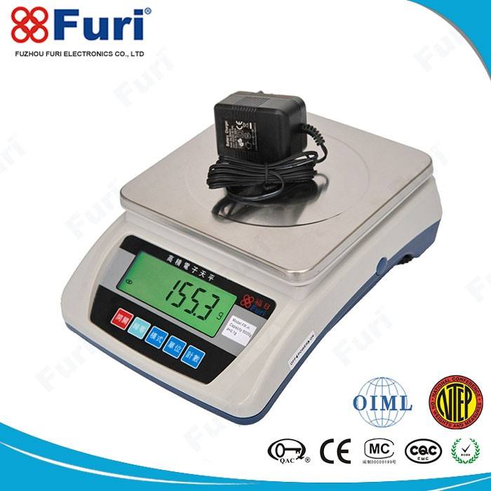 300g Precision Balance 0.01g Digital Scale for Gold, Gems, Jewelry - LCD, RS232, Wind Shield