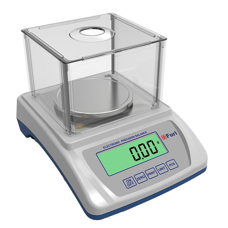 300g Precision Balance 0.01g Digital Scale for Gold, Gems, Jewelry - LCD, RS232, Wind Shield