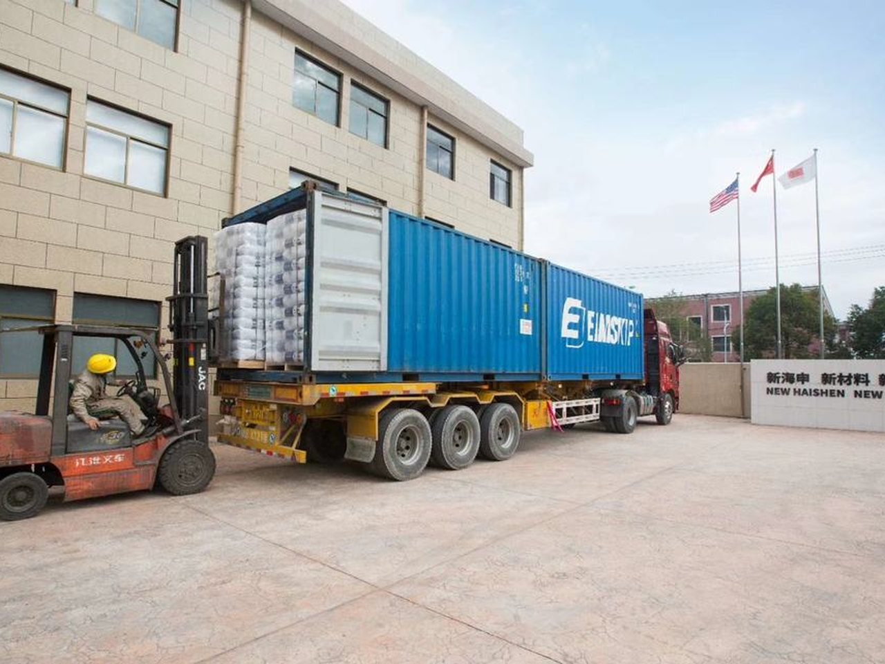 Incoming delivery checked against the order